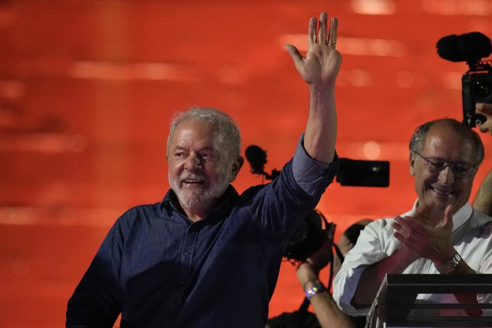 BRAZIL’S LULA TO RECLAIM PRESIDENCY AFTER BEATING BOLSONARO