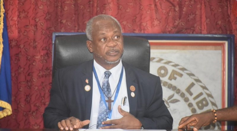 UNIVERSITY OF LIBERIA PRESIDENT JULIUS NELSON SPEAKS ON ENTRANCE RESULTS
