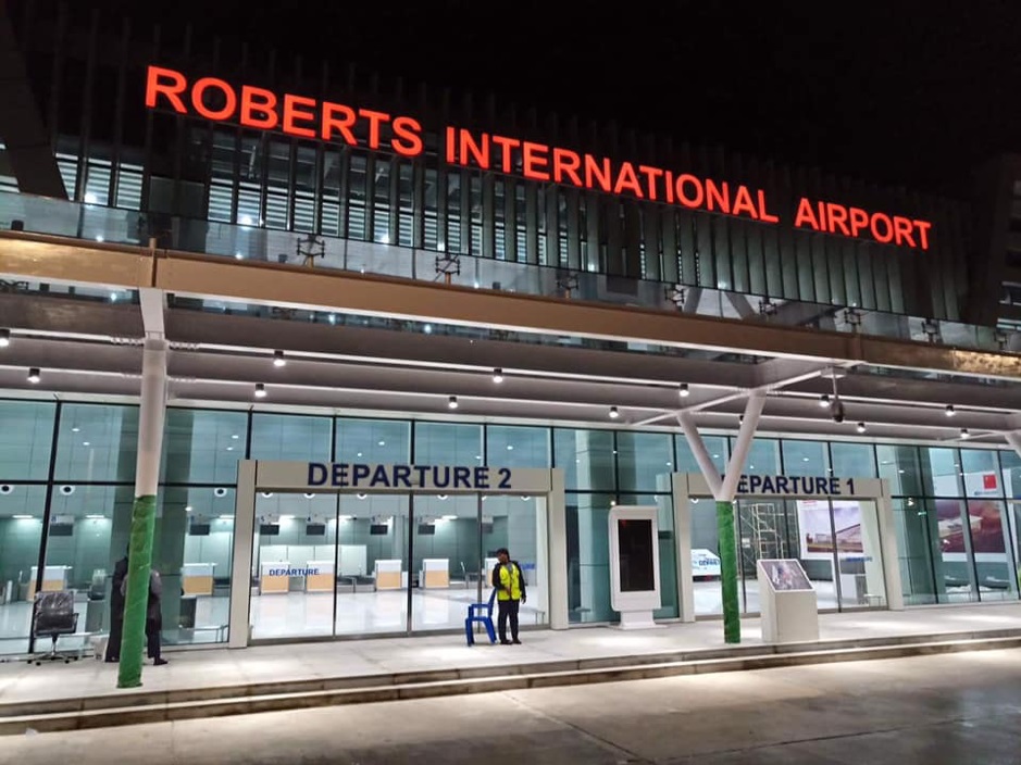 U.S. GOVERNMENT ISSUES SECURITY ALERT ON INSECURITY AT ROBERTS INTERNATIONAL AIRPORT