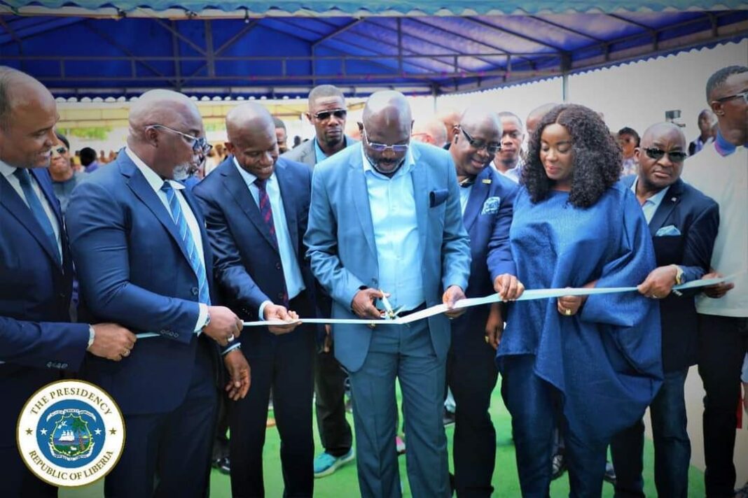 PRES. WEAH HAILS LFA, FIFA DURING DEDICATION OF NEW FOOTBALL HEADQUARTERS