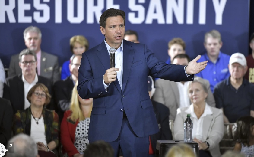 RIVALRY BETWEEN TRUMP AND DESANTIS DEEPENS
