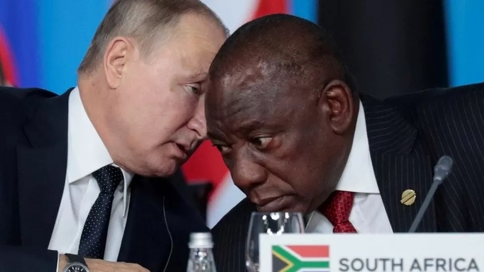 SOUTH AFRICA PLANS LAW CHANGE OVER PUTIN ICC ARREST WARRANT