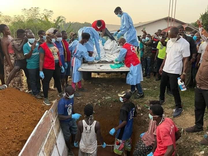 OVER 40 KILLED IN GAS TANKER EXPLOSION IN CENTRAL LIBERIA