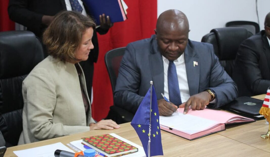 LIBERIA, EU SIGN €56 MILLION BUDGET SUPPORT AGREEMENT TO BOLSTER REFORMS AND GOVERNANCE