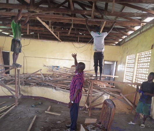 COMMISSIONER DIO ELLIOTT LEADS MAJOR GARDNERSVILLE TOWN HALL RENOVATION