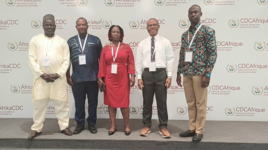 DR. DOUGBEH NYAN LEADS LIBERIA’S DELEGATION TO AFRICA CDC MEETING ON MPOX RESPONSE DR. DOUGBEH NYAN LEADS LIBERIA’S DELEGATION TO AFRICA CDC MEETING ON MPOX RESPONSE