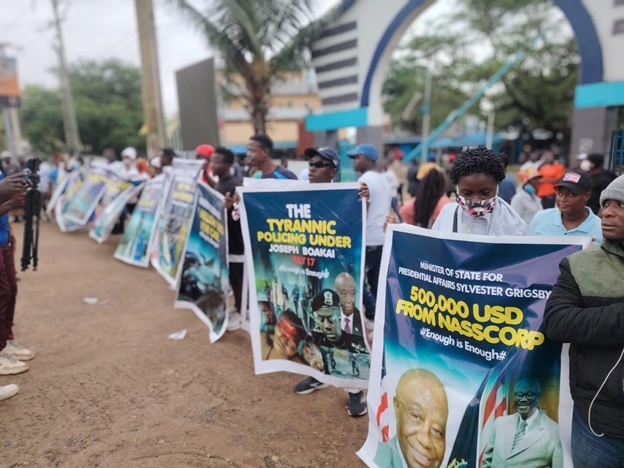 SENATOR AMARA KONNEH CALLS FOR FOCUS ON NATIONAL ISSUES FOLLOWING ‘ENOUGH IS ENOUGH’ PROTEST SENATOR AMARA KONNEH CALLS FOR FOCUS ON NATIONAL ISSUES FOLLOWING ‘ENOUGH IS ENOUGH’ PROTEST