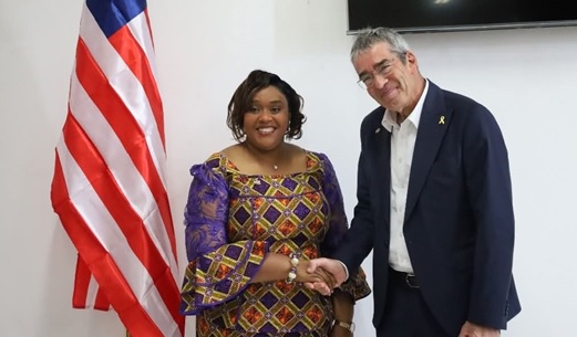 LIBERIA AND ISRAEL STRENGTHEN EDUCATION TIES DURING AMBASSADOR GILAD’S COURTESY VISIT