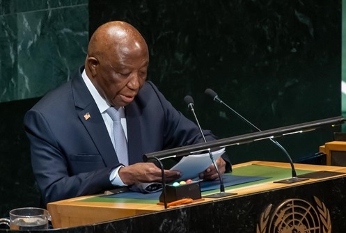 PRESIDENT BOAKAI URGES MULTILATERALISM AND CLIMATE JUSTICE AT 2025 UN GENERAL ASSEMBLY IN NEW YORK