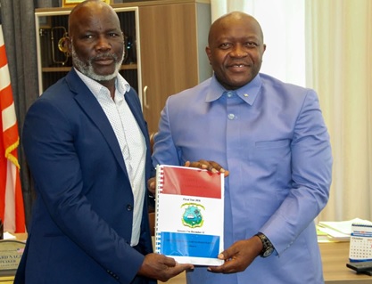NGAFUAN DELIVERS BOAKAI’S US$1.2 BILLION 2026 NATIONAL BUDGET TO LIBERIA’S LEGISLATURE
