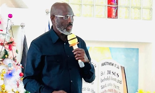 GEORGE WEAH ATTACKS BOAKAI, ACCUSES UNITY PARTY OF LIES AND FAILURE IN CHURCH SPEECH