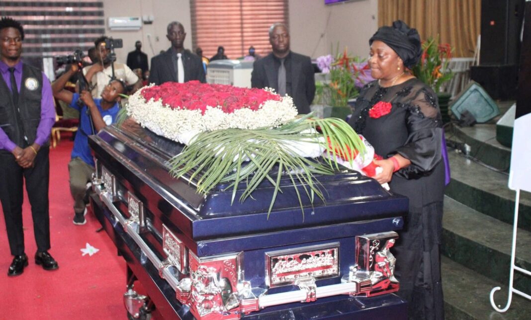 FORMER LIBERIAN PRESIDENT CHARLES TAYLOR PAYS EMOTIONAL TRIBUTE TO SON PHILLIP TAYLOR