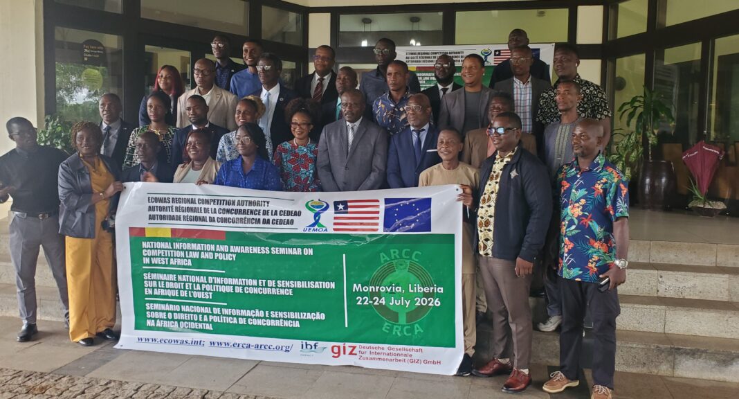 ECOWAS LAUNCHES THREE-DAY COMPETITION LAW SEMINAR IN LIBERIA, PUSHES STRONGER MARKET REFORMS AND CONSUMER PROTECTION ECOWAS LAUNCHES THREE-DAY COMPETITION LAW SEMINAR IN LIBERIA, PUSHES STRONGER MARKET REFORMS AND CONSUMER PROTECTION