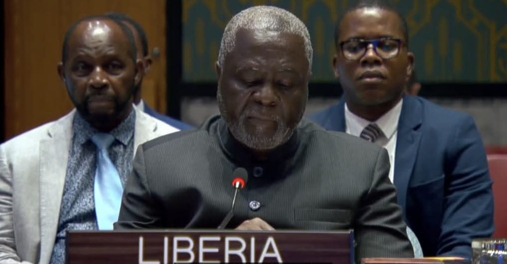 LIBERIA WARNS UN SECURITY COUNCIL TWO-STATE SOLUTION IS ‘SLOWLY DISAPPEARING’ LIBERIA WARNS UN SECURITY COUNCIL TWO-STATE SOLUTION IS ‘SLOWLY DISAPPEARING’