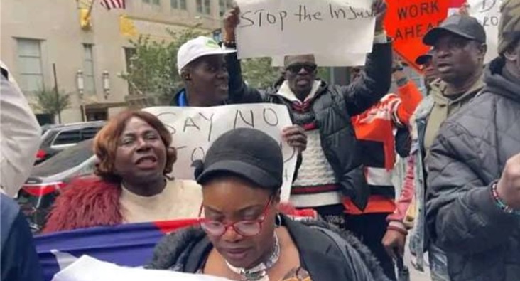 LIBERIANS TAKE DRUG CRISIS TO NEW YORK LIBERIANS TAKE DRUG CRISIS TO NEW YORK